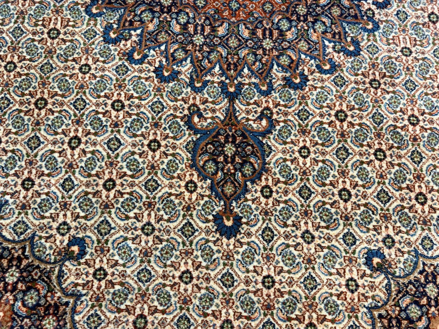 Handgeknoopt Oosters vintage tapijt – 310 × 200 cm – Professioneel gereinigd