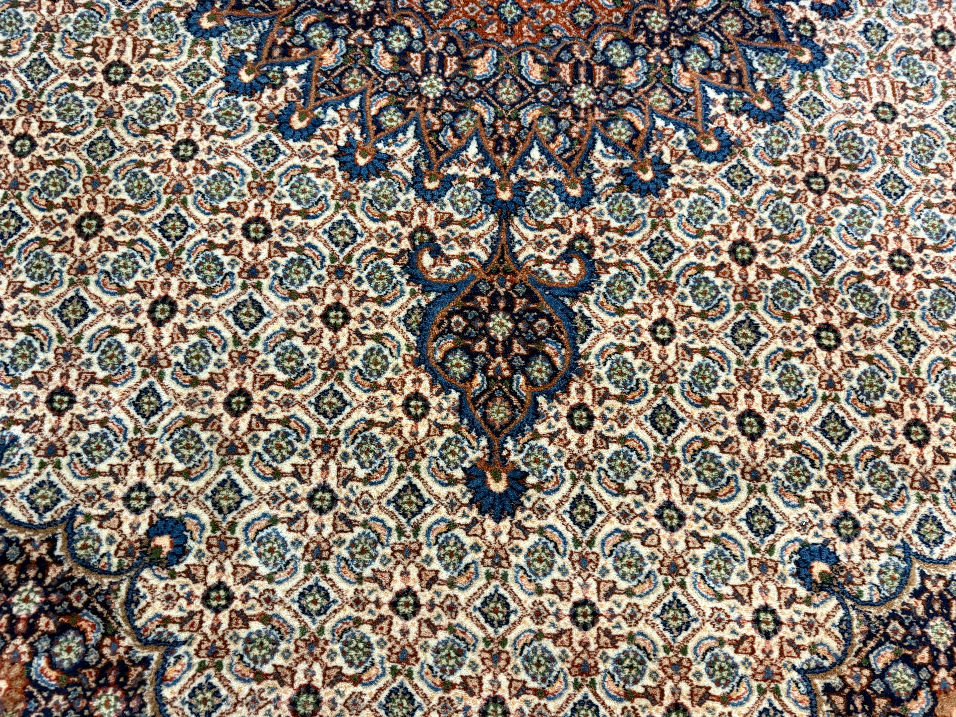 Handgeknoopt Oosters vintage tapijt – 310 × 200 cm – Professioneel gereinigd