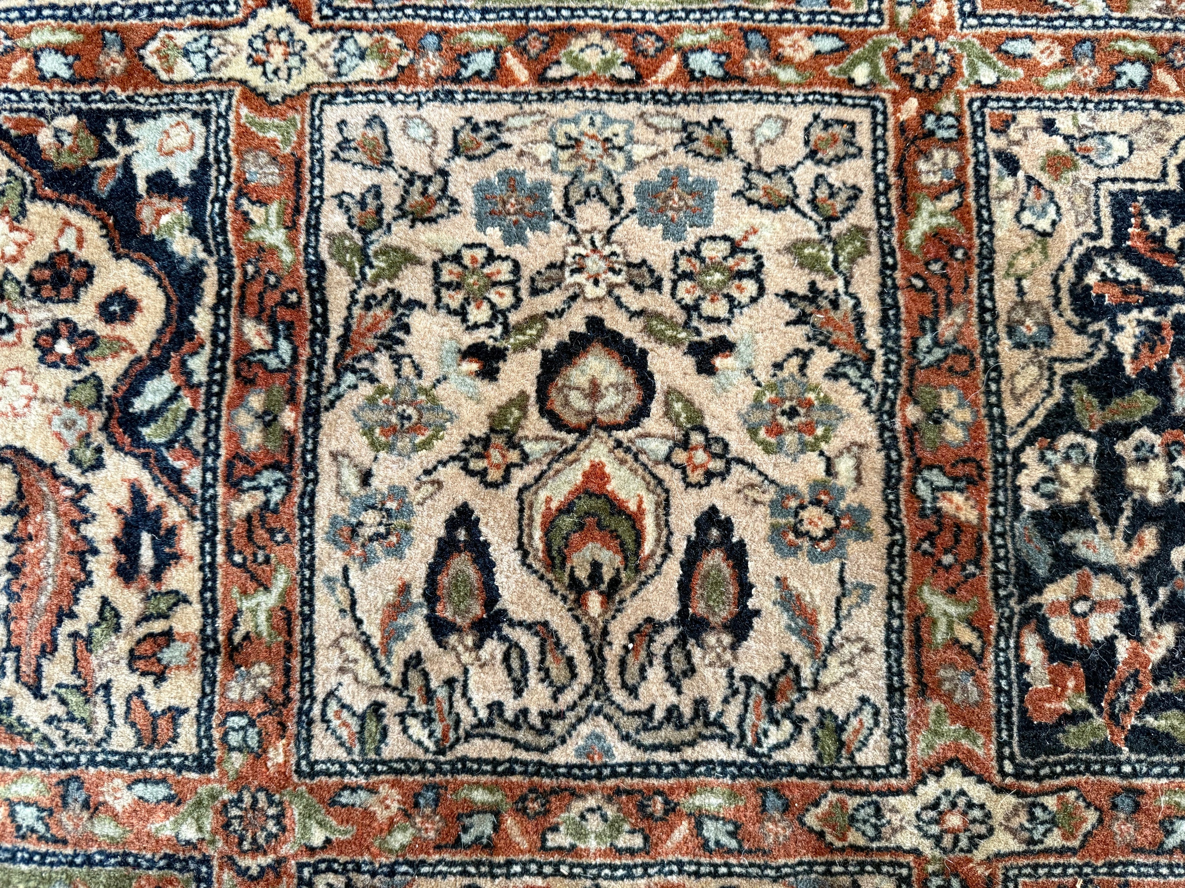 Handgeknoopt vintage Oosters India Bachtiari stijl tapijt – ca. 310 × 206 cm