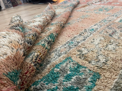 Handgeknoopt vintage Marokkaans tapijt – ca. 335 × 190 cm