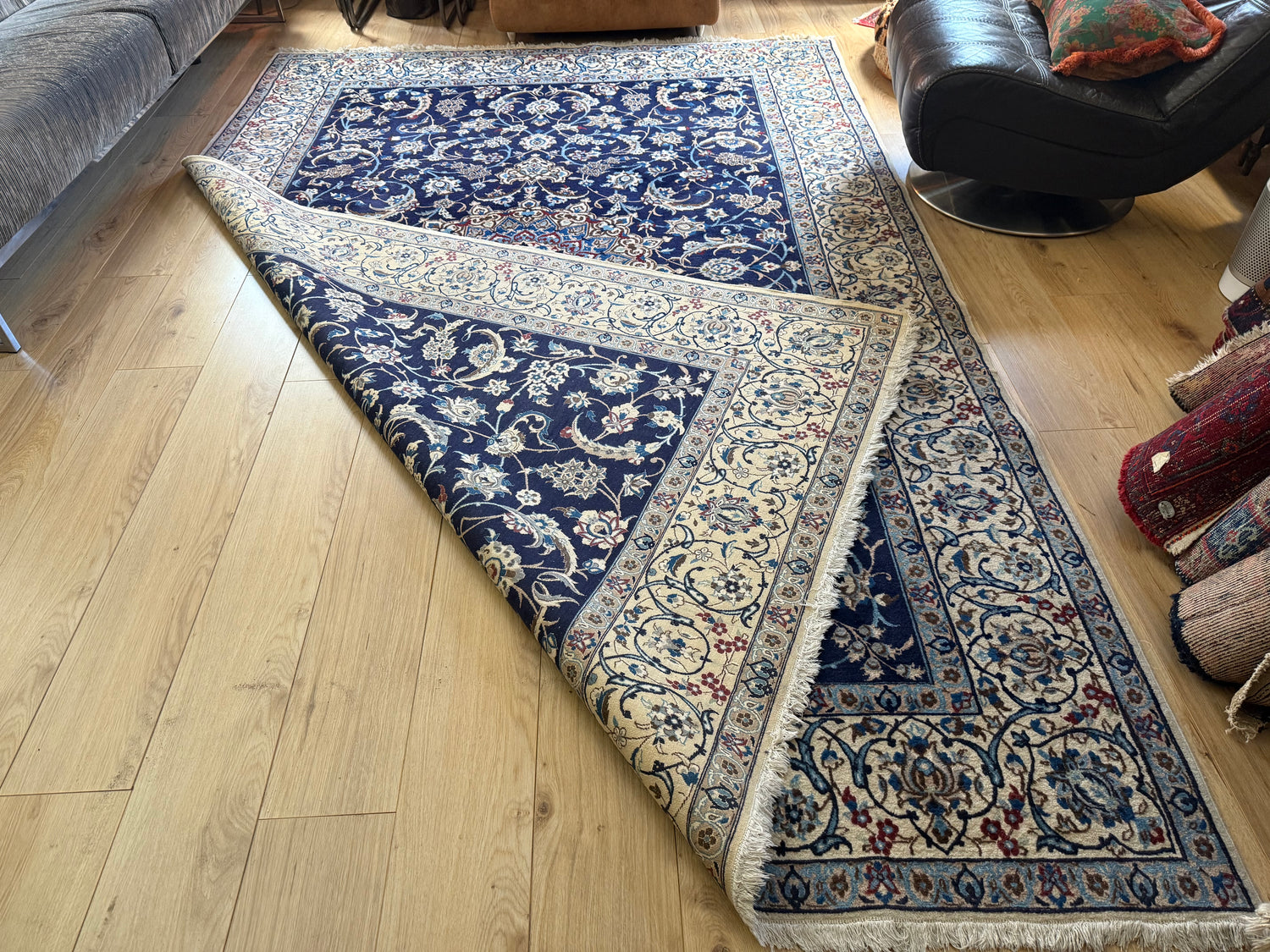 Vintage Handgeknoopt klassiek tapijt – ca. 315 × 208 cm
