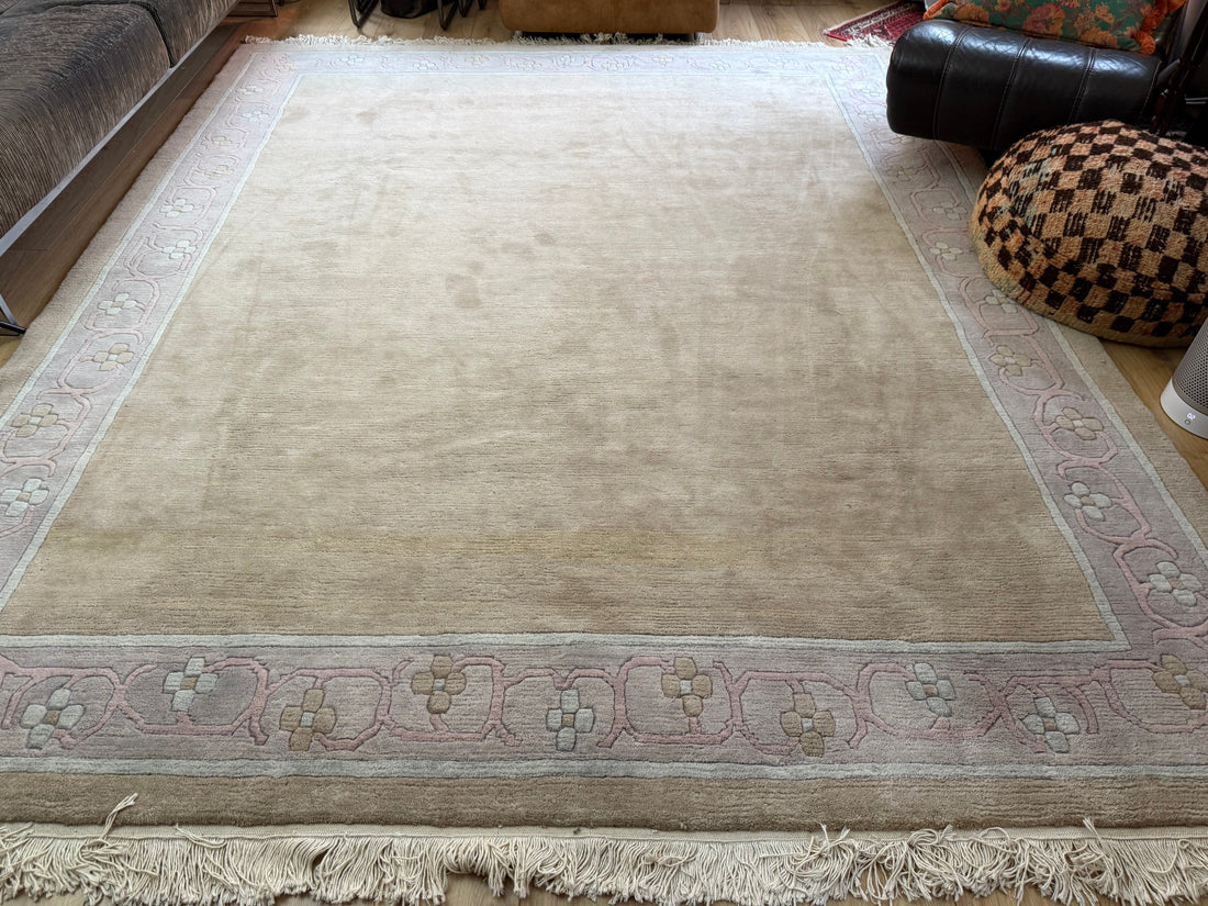 Chinees Deco tapijt – ca. 398 × 249 cm