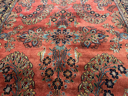 Handgeknoopt Oosterse Sarough tapijt – India – ca. 295 × 202 cm