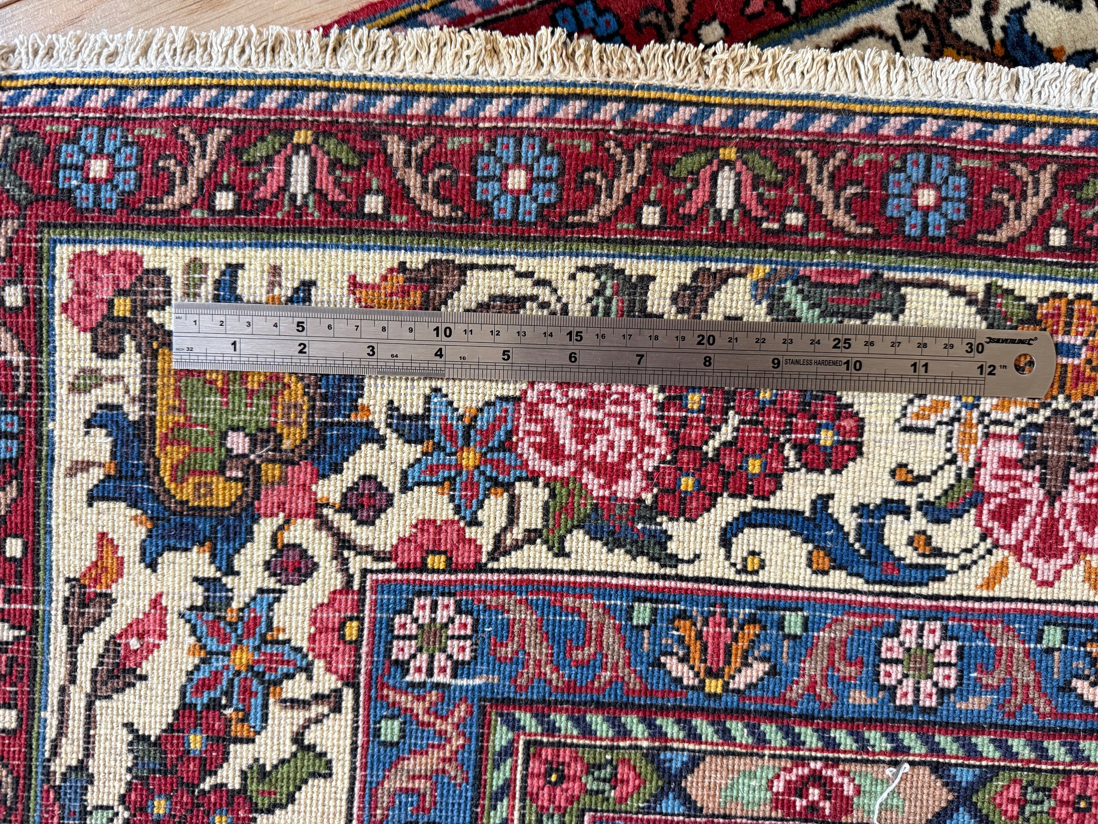 Hand-knotted Garden Design Rug – 258 × 157 cm