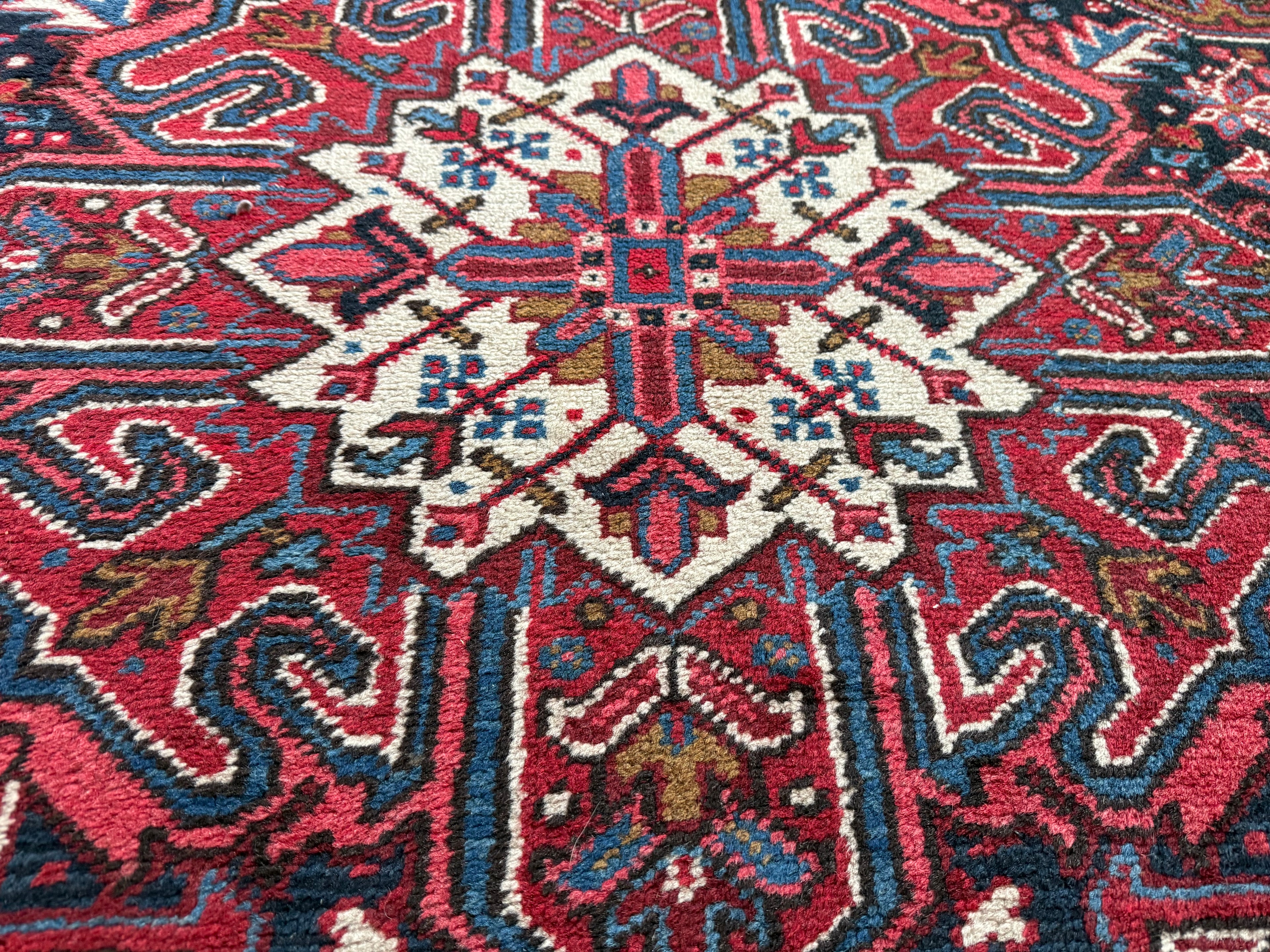 Heriz-stijl vintage tapijt – 320 × 223 cm