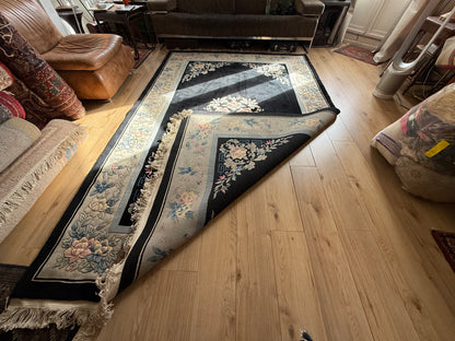 Handgeknoopt vintage tapijt – Chinese Deco stijl – ca. 323 × 188 cm