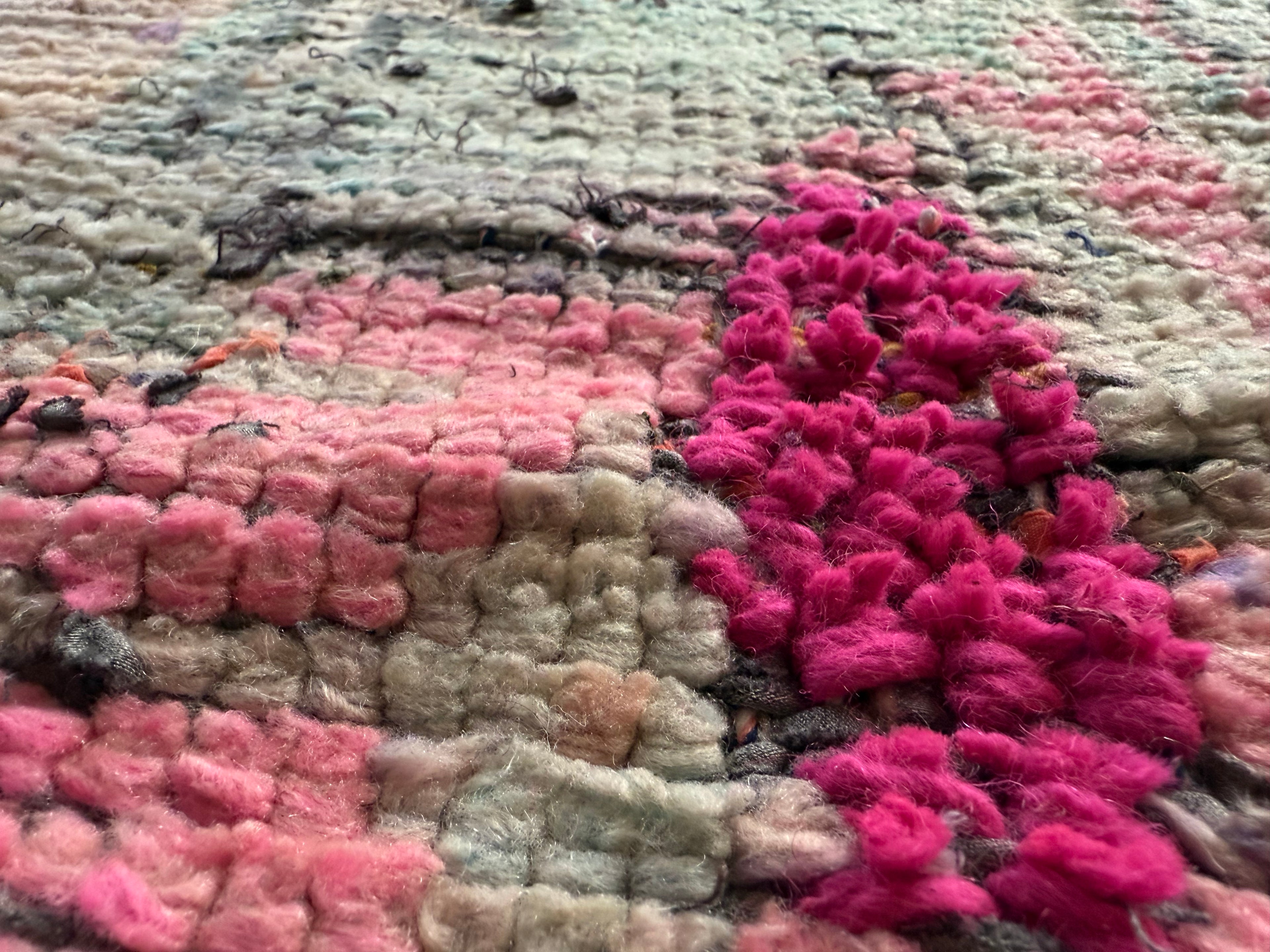 Vintage Marokkaans Berber tapijt (ca. 1950–1970) – 355 × 137 cm