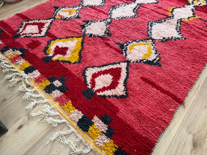 Vintage Marokkaans Boujad tapijt – 300 × 191 cm