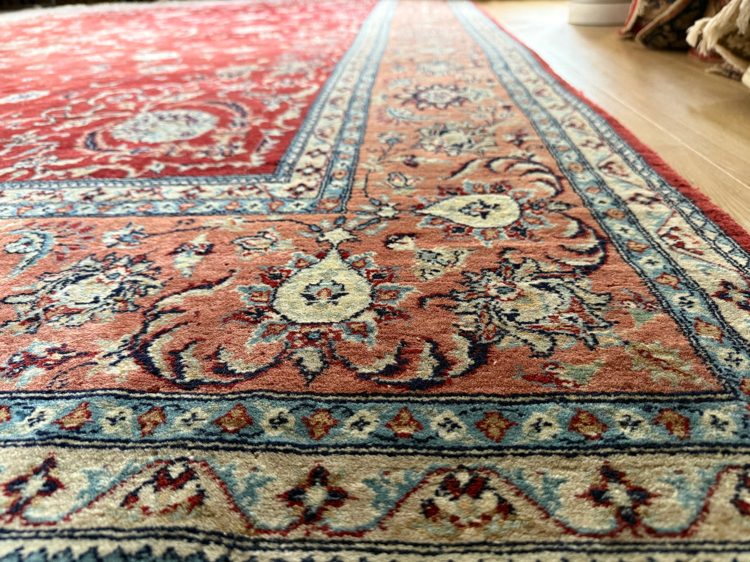 Handgeknoopt vintage tapijt – ca. 345 × 246 cm