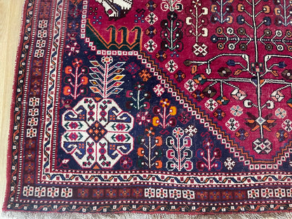 Handgeknoopt Vintage Oosters tapijt – ca. 248 × 182 cm