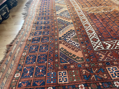 Handgeknoopt vintage tapijt – ca. 250 × 194 cm