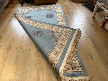 vintage Chinees Deco-tapijt – ca. 155 × 248 cm