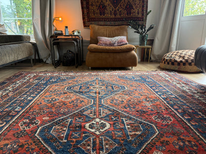 Handgeknoopt wollen tapijt – ca. 326 × 227 cm