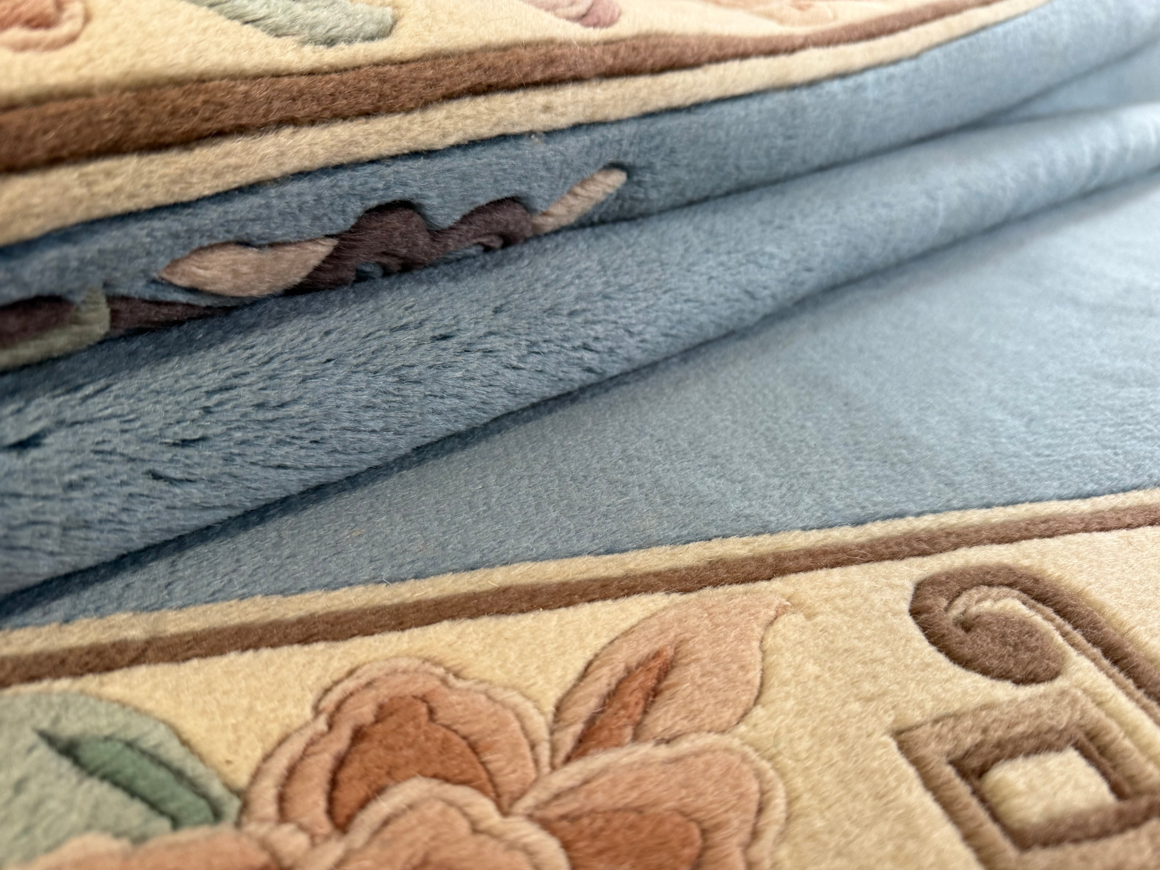 vintage Chinees Deco-tapijt – ca. 155 × 248 cm