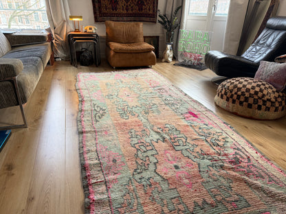 Vintage Marokkaans Berber tapijt (ca. 1950–1970) – 355 × 137 cm