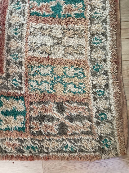 Handgeknoopt vintage Marokkaans tapijt – ca. 335 × 190 cm