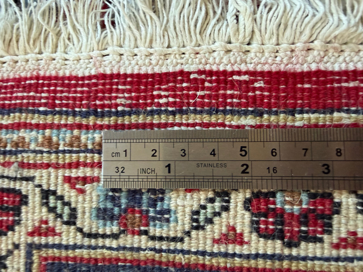 Hand-knotted vintage carpet – 202 × 152 cm