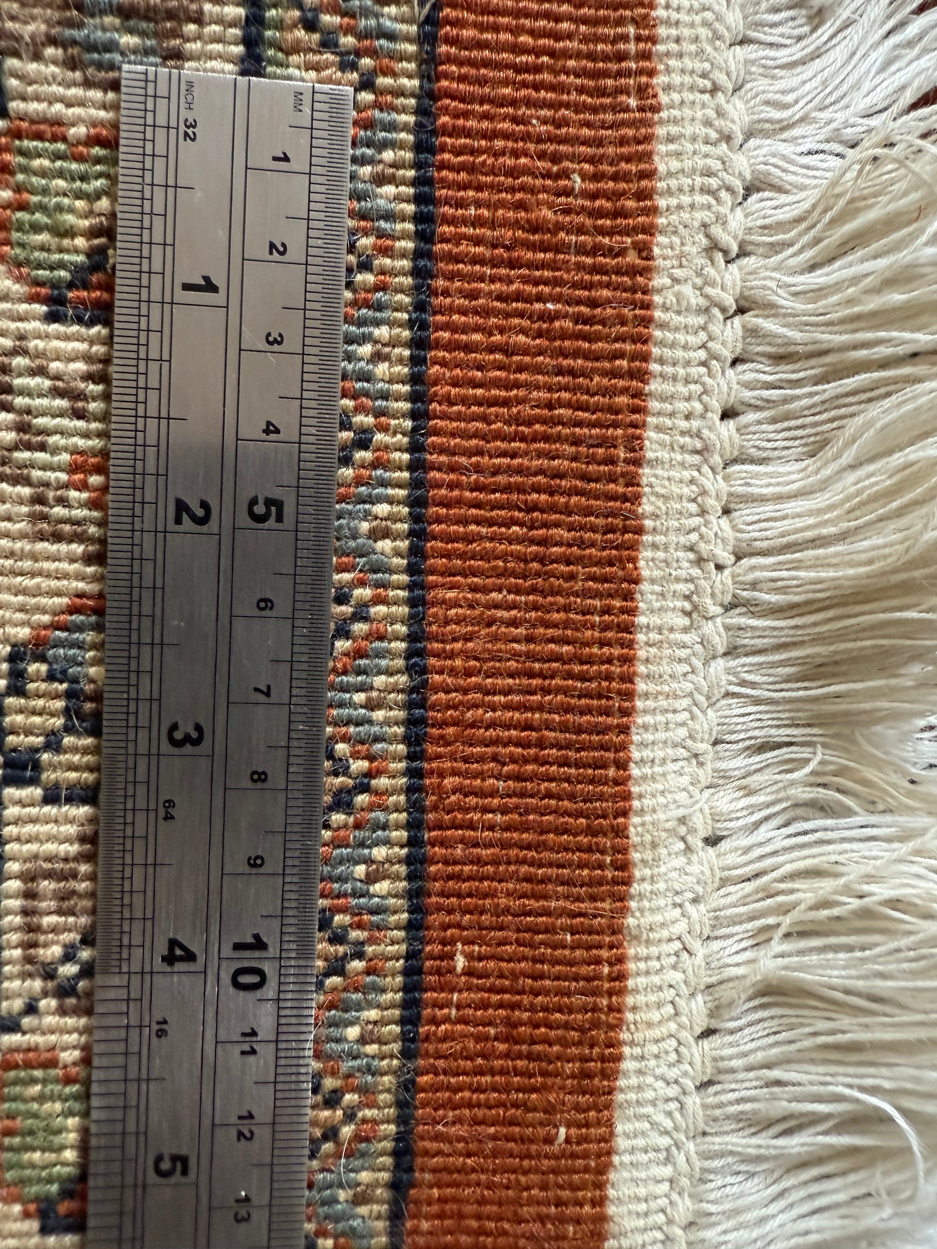 Handgeknoopt vintage Oosters India Bachtiari stijl tapijt – ca. 310 × 206 cm