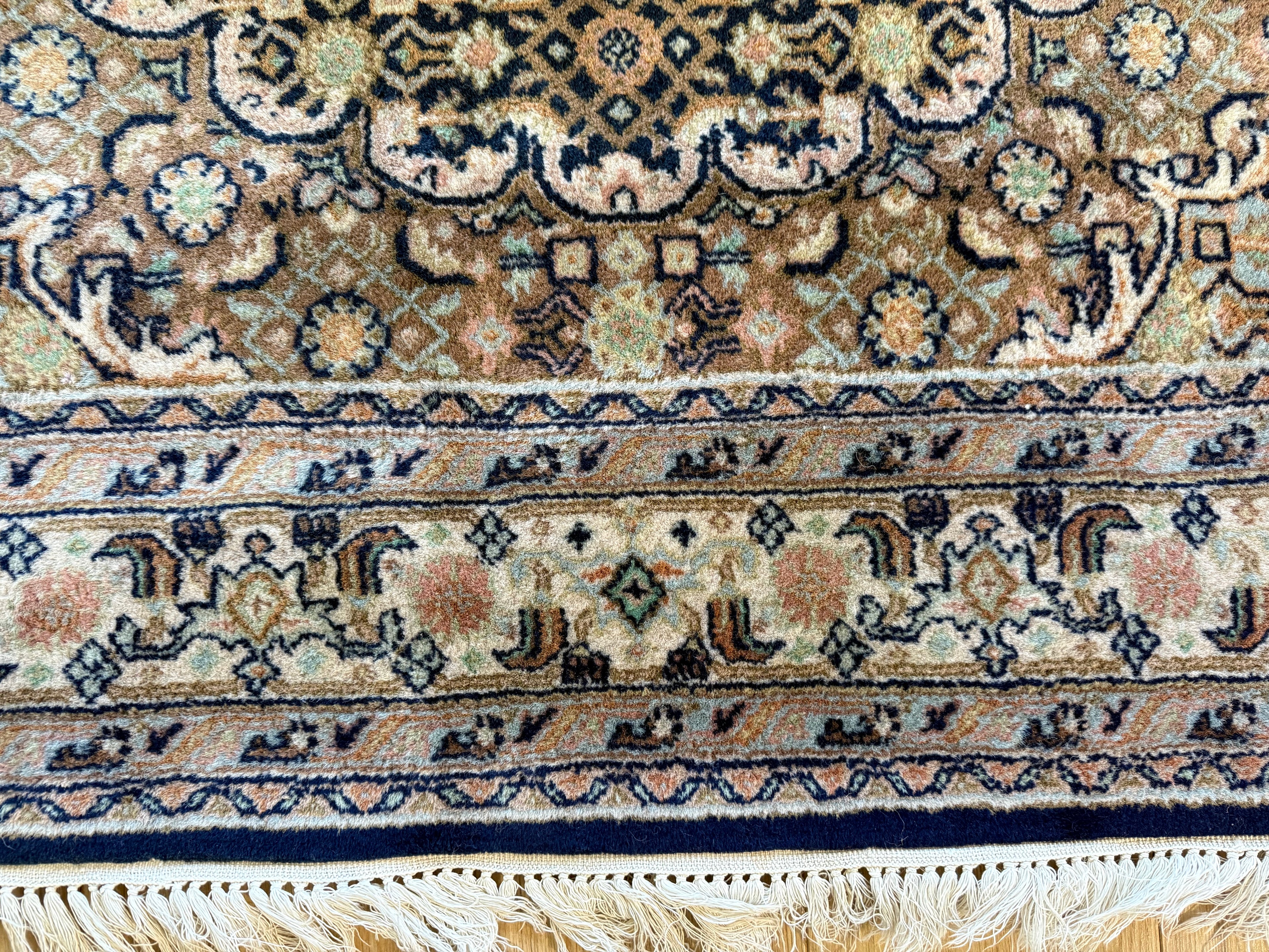 Handgeknoopt vintage klassiek tapijt – ca. 220 × 148 cm