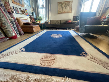 Chinees handgeknoopt tapijt – ca. 320 × 196 cm