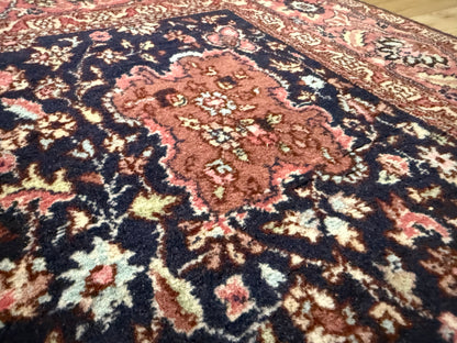 Handgeknoopt vintage Tabriz-stijl tapijt – ca. 208 x 128 cm