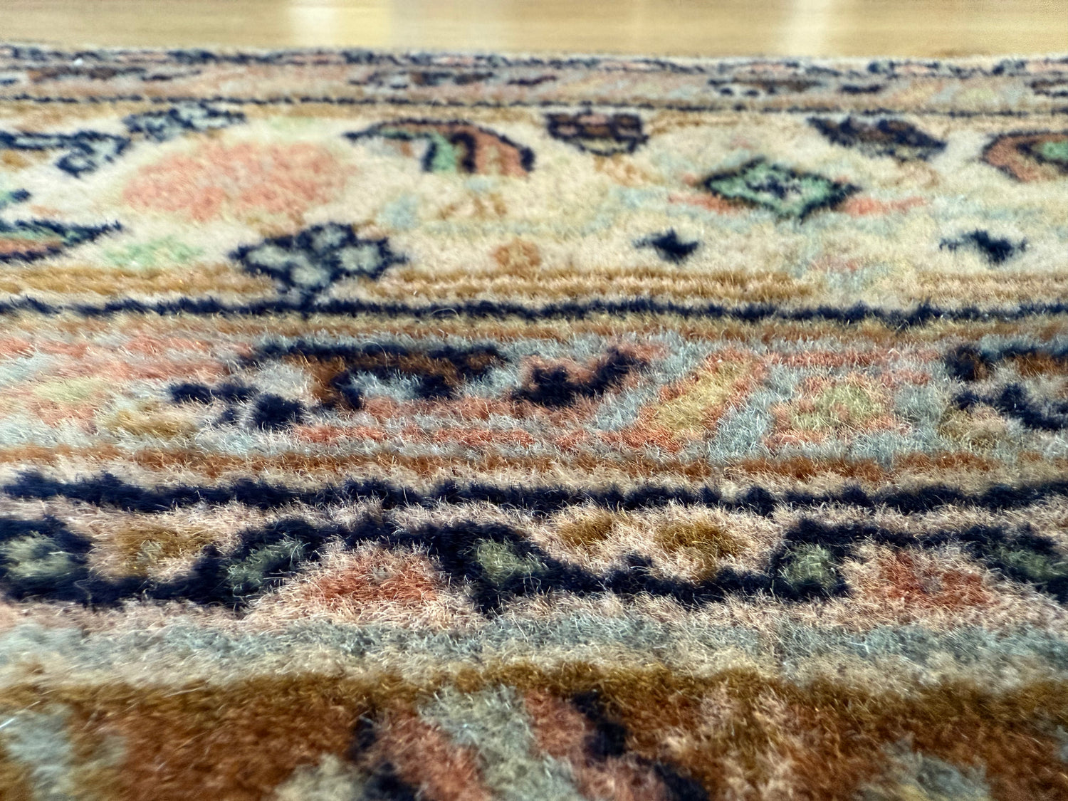 Handgeknoopt vintage klassiek tapijt – ca. 220 × 148 cm