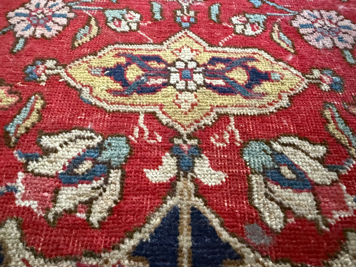 Handgeknoopt vintage tapijt – ca. 303 × 193 cm