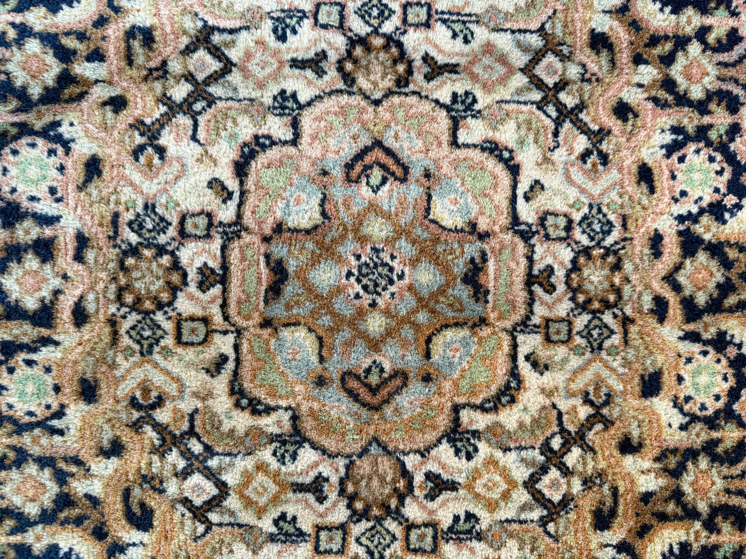 Handgeknoopt vintage klassiek tapijt – ca. 220 × 148 cm