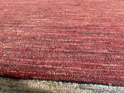 Handgeknoopt Gabbeh-stijl tapijt – ca. 282 × 190 cm