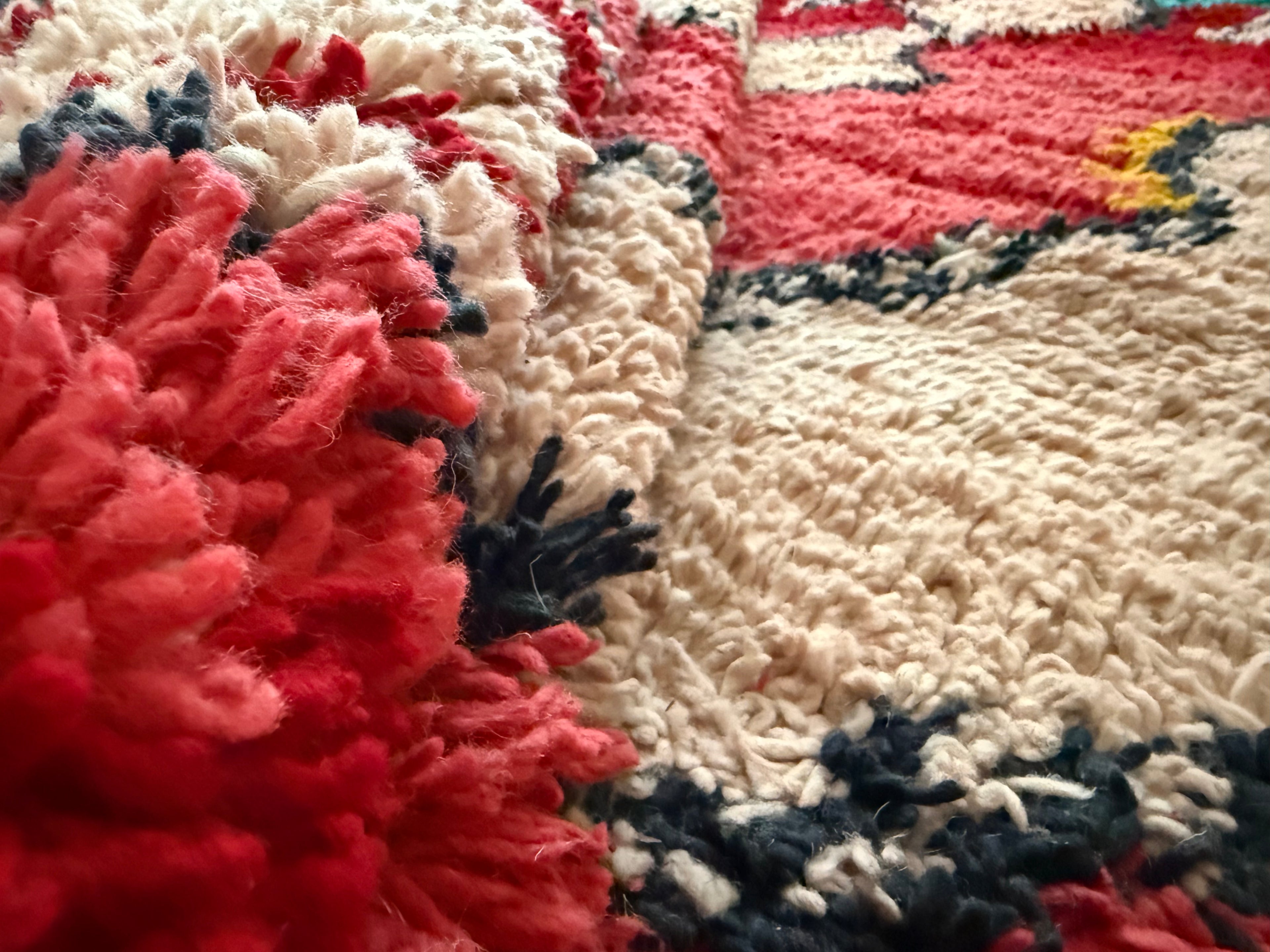 Vintage Marokkaans Boujad tapijt – 300 × 191 cm