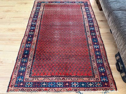 Handgeknoopt vintage tapijt – Zuidelijke Kaukasus – ca. 202 × 133 cm