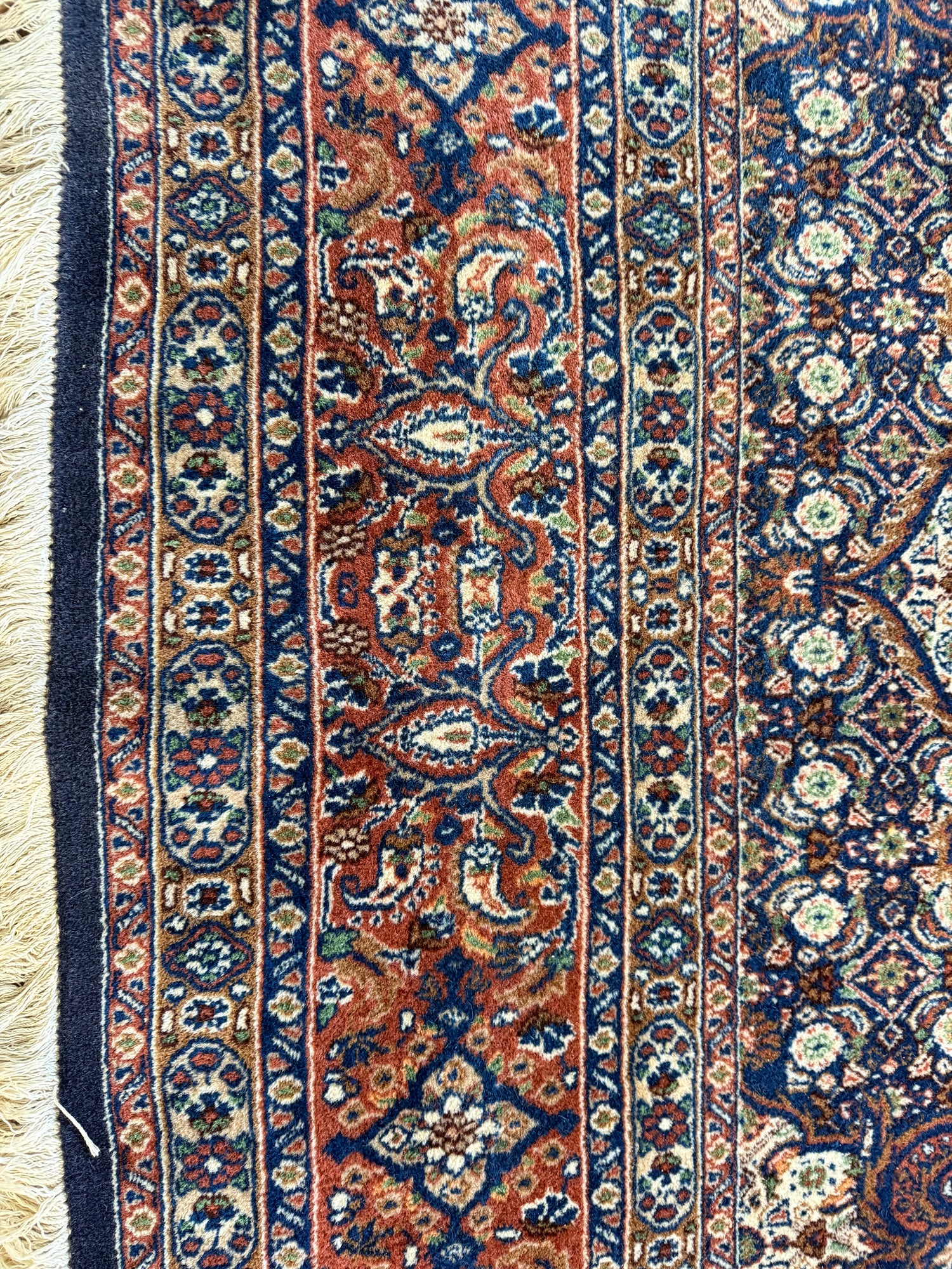 Handgeknoopt vintage tapijt – ca. 293 × 200 cm