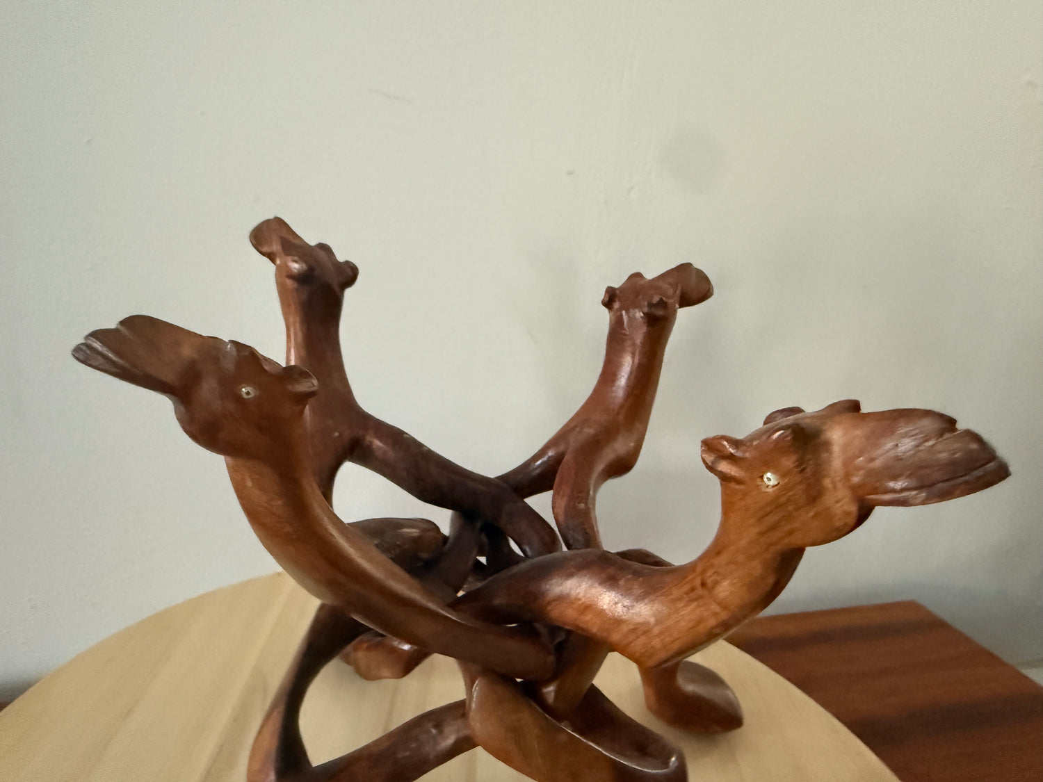 Unity Sculpture – Four Interwoven Camels