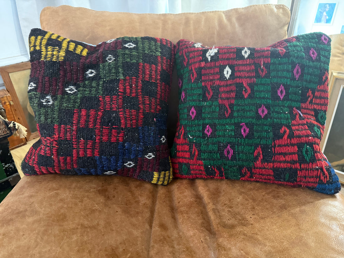 Ensemble de coussins turcs faits d&