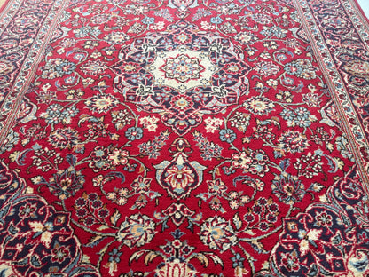 Hand-knotted vintage carpet – 202 × 152 cm