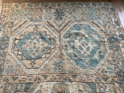 Handgeknoopt vintage tapijt uit Marokko – ca. 340 × 178 cm