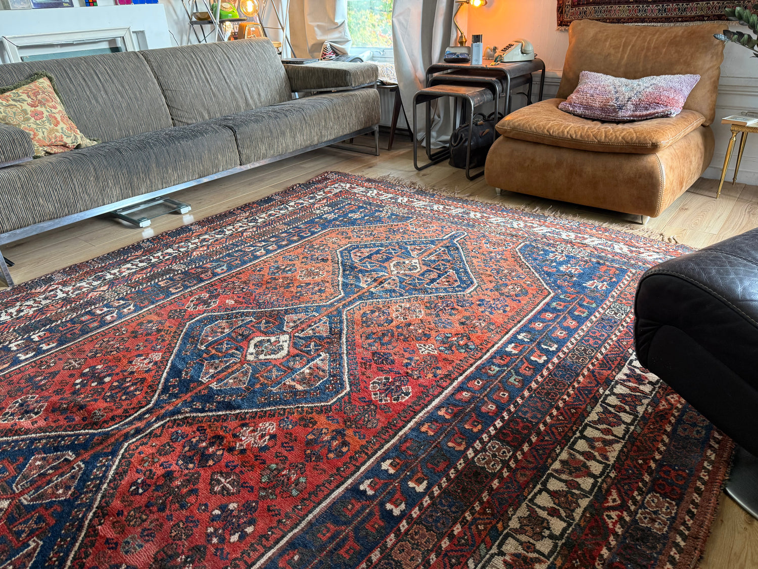 Handgeknoopt wollen tapijt – ca. 326 × 227 cm