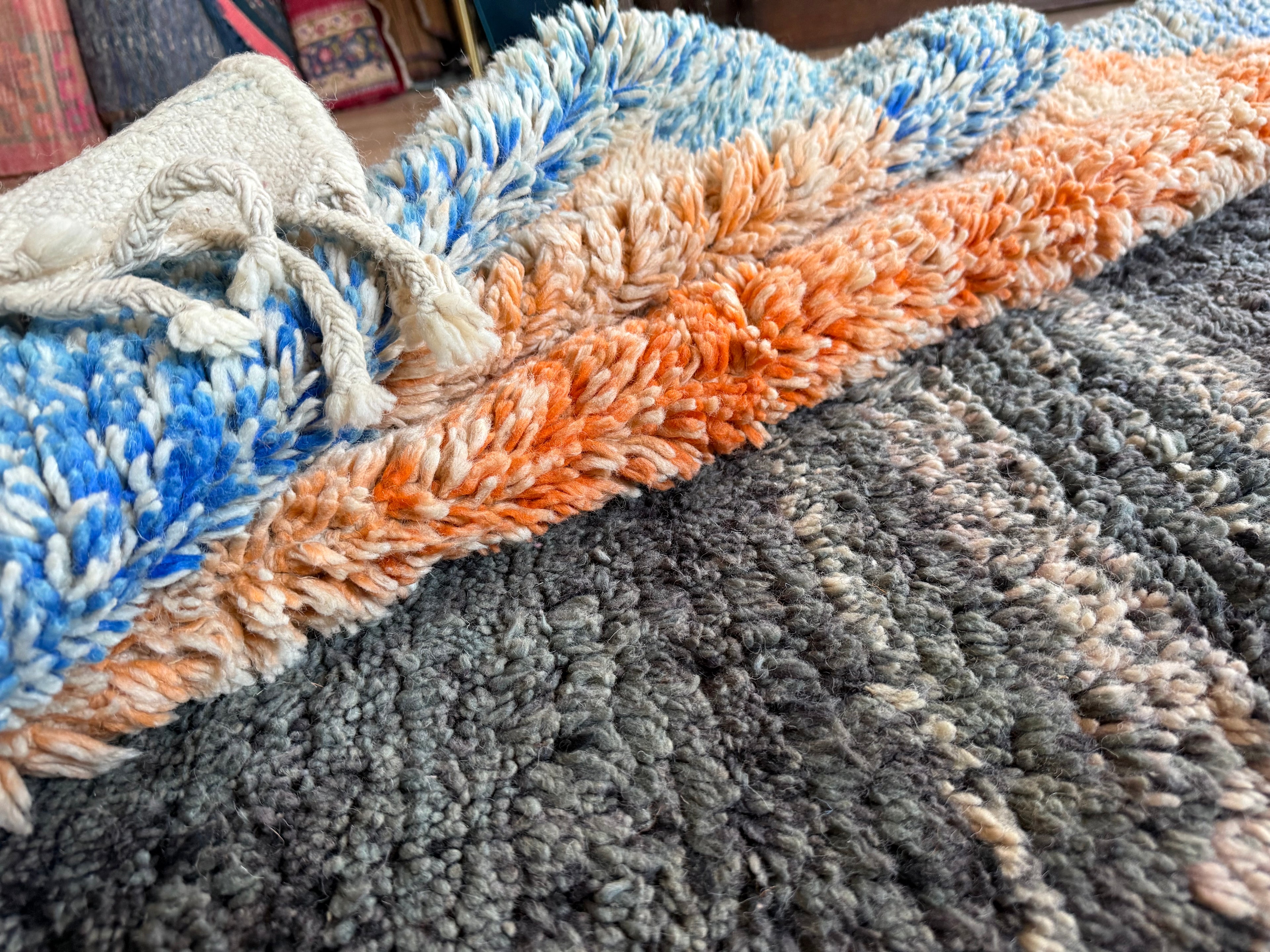 Modernist Berber design carpet – ca. 1990–2010 – 269 × 168 cm
