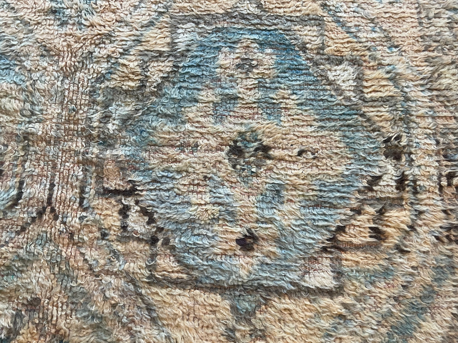 Handgeknoopt vintage tapijt uit Marokko – ca. 340 × 178 cm