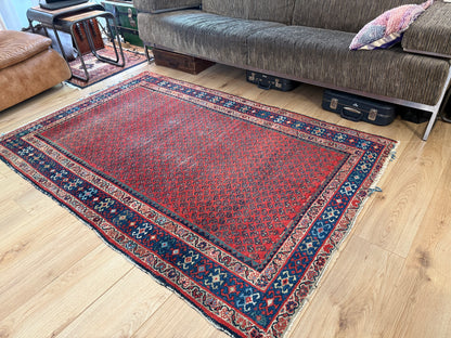 Handgeknoopt vintage tapijt – Zuidelijke Kaukasus – ca. 202 × 133 cm