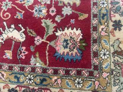 Handgeknoopt vintage Oosters tapijt – ca. 265 × 162 cm