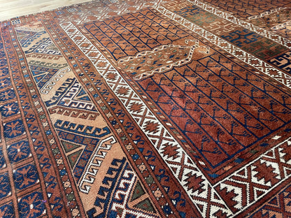 Handgeknoopt vintage tapijt – ca. 250 × 194 cm
