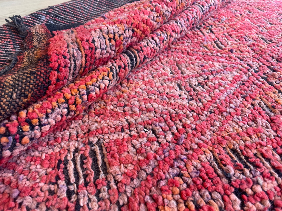 Tapis vintage noué à la main Talsint – Maroc – env. 296 × 187 cm