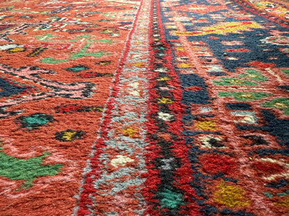 Handgeknoopt vintage tapijt Oosters Heriz design – ca. 340 × 248 cm