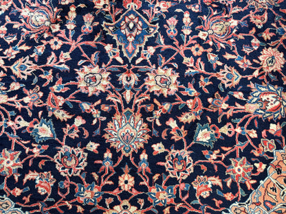 Handgeknoopt vintage tapijt – Klassiek Medaillon – ca. 367 × 265 cm