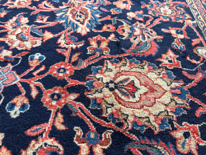Handgeknoopt vintage tapijt – Klassiek Medaillon – ca. 367 × 265 cm