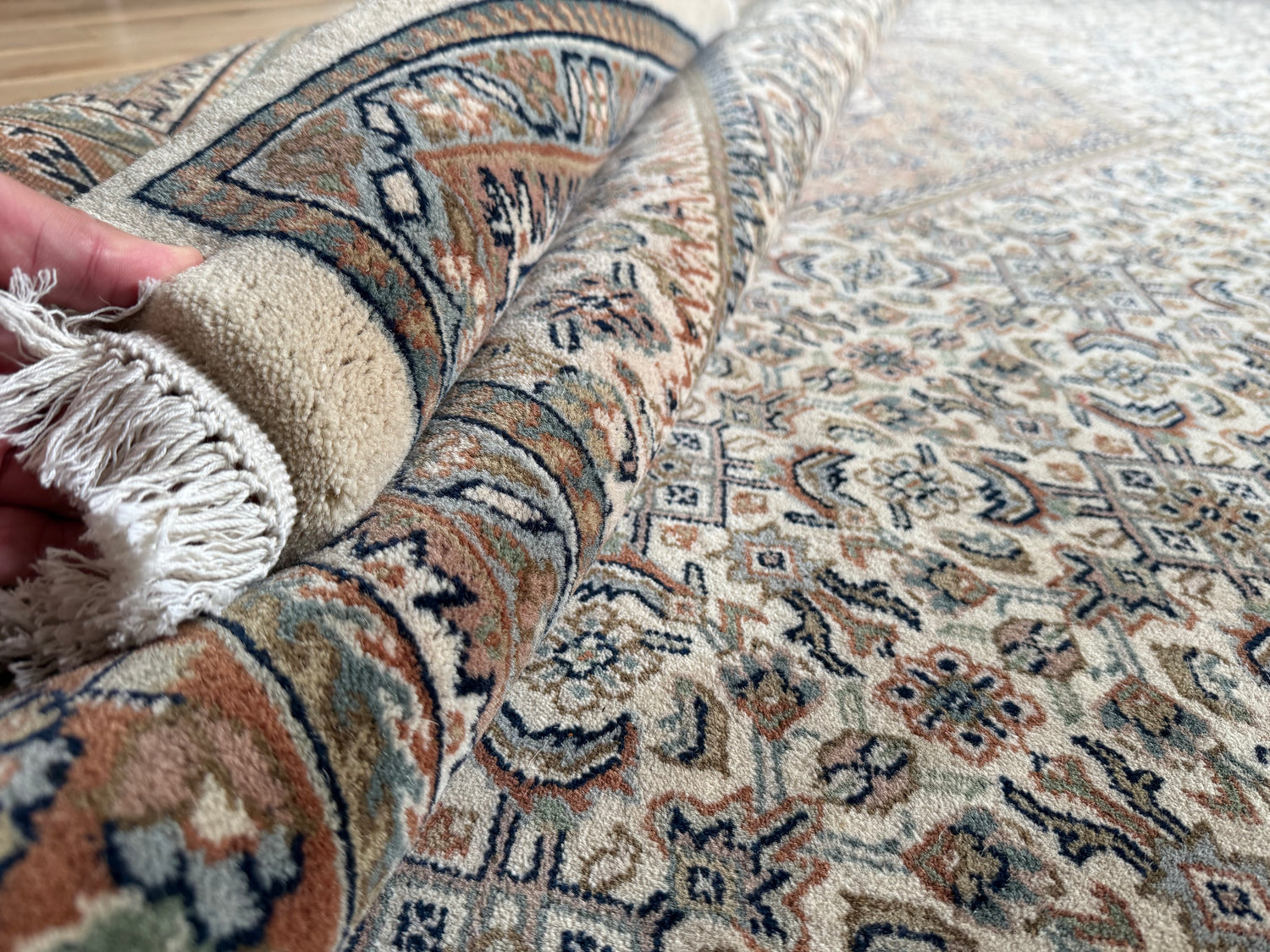 Handgeknoopt vintage tapijt – ca. 307 × 251 cm