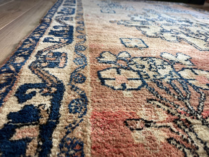 Handgeknoopt vintage tapijt – ca. 221 × 144 cm