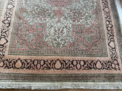 Handgeknoopt vintage tapijt – ca. 191 × 122 cm