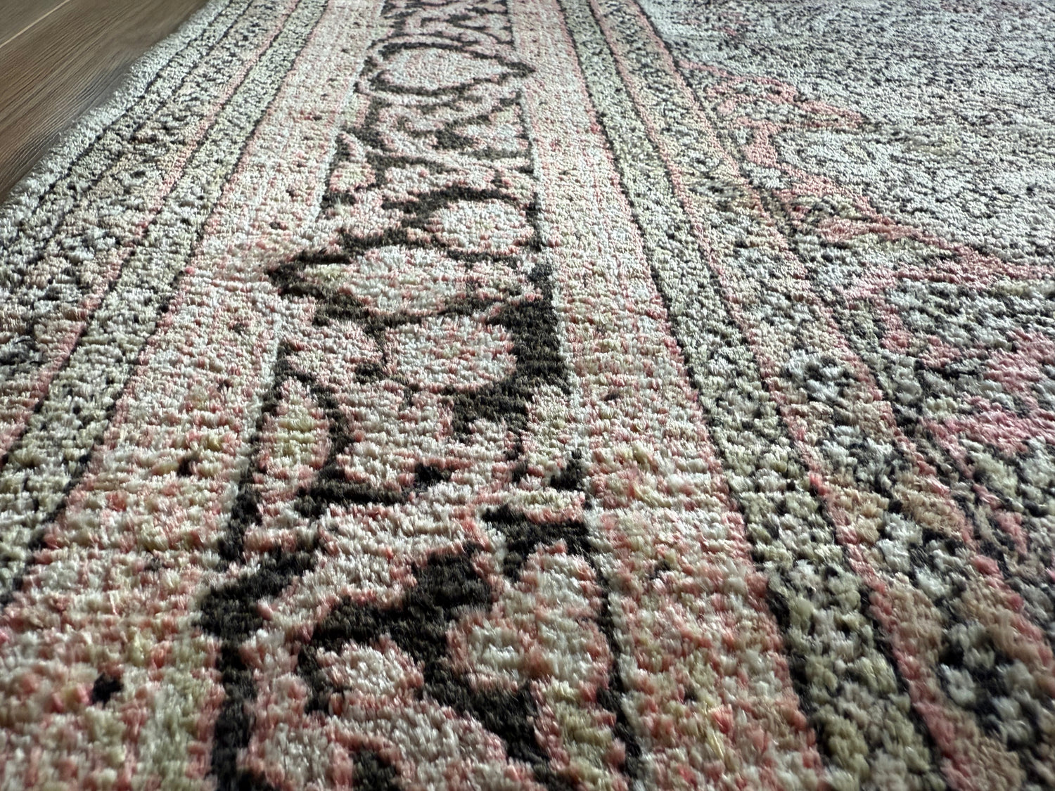 Handgeknoopt vintage tapijt – ca. 191 × 122 cm